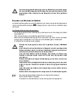 Preview for 22 page of VOLTCRAFT VC-110 Operating Instructions Manual