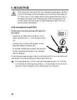 Preview for 14 page of VOLTCRAFT VC-20 Operating Instructions Manual