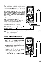 Preview for 75 page of VOLTCRAFT VC251TRMS Operating Instructions Manual