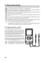 Preview for 50 page of VOLTCRAFT VC276 TRMS Operating Instructions Manual