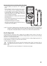 Preview for 53 page of VOLTCRAFT VC276 TRMS Operating Instructions Manual