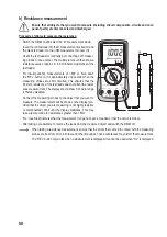 Preview for 58 page of VOLTCRAFT VC276 TRMS Operating Instructions Manual