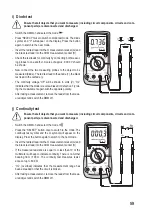 Preview for 59 page of VOLTCRAFT VC276 TRMS Operating Instructions Manual