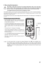 Preview for 61 page of VOLTCRAFT VC276 TRMS Operating Instructions Manual