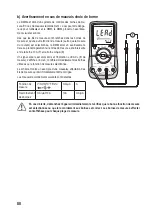 Preview for 88 page of VOLTCRAFT VC276 TRMS Operating Instructions Manual