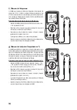 Preview for 94 page of VOLTCRAFT VC276 TRMS Operating Instructions Manual