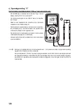 Preview for 126 page of VOLTCRAFT VC276 TRMS Operating Instructions Manual