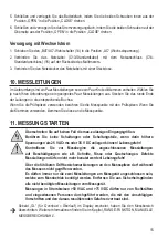 Preview for 15 page of VOLTCRAFT VC611BT Operating Instructions Manual