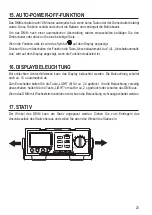 Preview for 23 page of VOLTCRAFT VC611BT Operating Instructions Manual