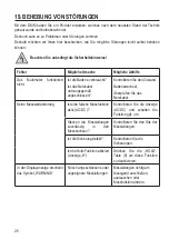 Preview for 26 page of VOLTCRAFT VC611BT Operating Instructions Manual