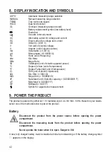 Preview for 42 page of VOLTCRAFT VC611BT Operating Instructions Manual