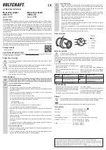 Preview for 2 page of VOLTCRAFT VMA-3L 16 Operating Instructions