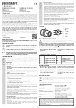 Preview for 3 page of VOLTCRAFT VMA-3L 16 Operating Instructions