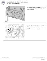 Preview for 28 page of Volvo 31285224 Installation Instructions Manual