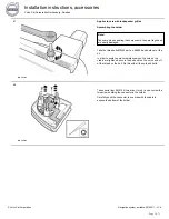 Preview for 38 page of Volvo 31285224 Installation Instructions Manual