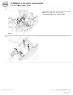 Preview for 60 page of Volvo 31285224 Installation Instructions Manual