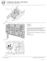 Preview for 61 page of Volvo 31285224 Installation Instructions Manual