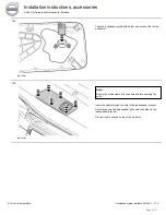 Preview for 67 page of Volvo 31285224 Installation Instructions Manual