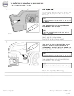 Preview for 8 page of Volvo 31373831 Installation Instructions Manual