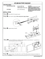 Preview for 3 page of Von Duprin PS873 Installation Instructions Manual