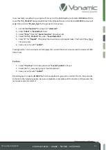 Preview for 23 page of Vonamic 10059 Configuration Manual