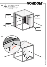 Preview for 11 page of VONDOM VELA 54183 Assembly Instructions Manual