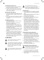 Preview for 8 page of VONROC CR506AC Original Instructions Manual