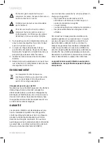 Preview for 35 page of VONROC GS502AC Original Instructions Manual