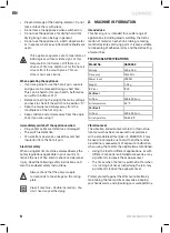 Preview for 6 page of VONROC HA502AC Original Instructions Manual