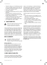 Preview for 37 page of VONROC S2 WC501AC Original Instructions Manual