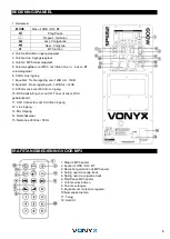 Preview for 5 page of Vonyx 170.303 Instruction Manual