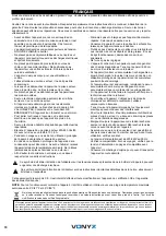 Preview for 10 page of Vonyx 170.342 Instruction Manual