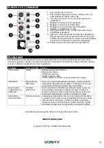 Preview for 11 page of Vonyx 170.342 Instruction Manual