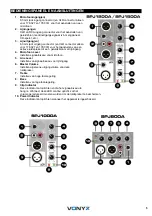 Preview for 5 page of Vonyx 178.018 Instruction Manual