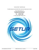 Preview for 24 page of Vortex SETUR-L User Manual