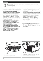 Preview for 22 page of Vortice TORRETTE TR E Instruction Booklet