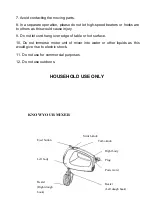 Preview for 4 page of VOX electronics 8606019600341 Operating Instructions Manual