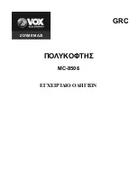 Preview for 32 page of VOX electronics 8606108251621 Operating Instructions Manual