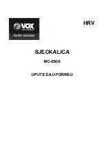 Preview for 47 page of VOX electronics 8606108251621 Operating Instructions Manual