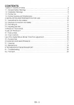 Preview for 4 page of VOX electronics CHT6051 XL Operating Instructions Manual