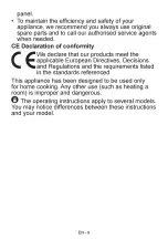 Preview for 10 page of VOX electronics CHT6051 XL Operating Instructions Manual