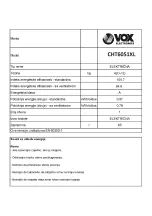 Preview for 43 page of VOX electronics CHT6051 XL Operating Instructions Manual