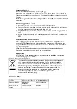 Preview for 7 page of VOX electronics DPS-6220 Operating Instructions Manual