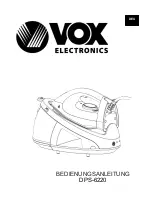 Preview for 15 page of VOX electronics DPS-6220 Operating Instructions Manual