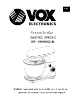 Preview for 53 page of VOX electronics KR - 5401 IM Operating Instructions Manual