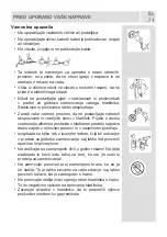 Preview for 71 page of VOX electronics NF 3833A Operating Instructions Manual