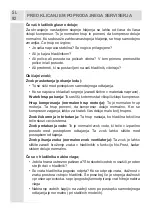 Preview for 92 page of VOX electronics NF 3833A Operating Instructions Manual