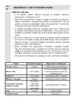 Preview for 114 page of VOX electronics NF 3833A Operating Instructions Manual