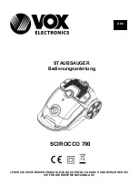 Preview for 14 page of VOX electronics SCIROCCO 700 Operating Instructions Manual