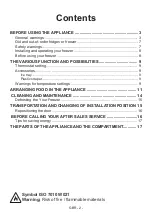 Preview for 3 page of VOX electronics VF 1550F User Manual